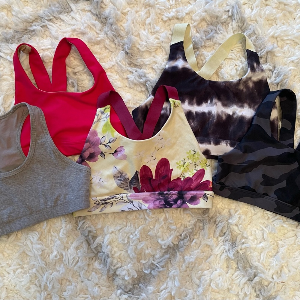 Colorful Dance Sports Bras